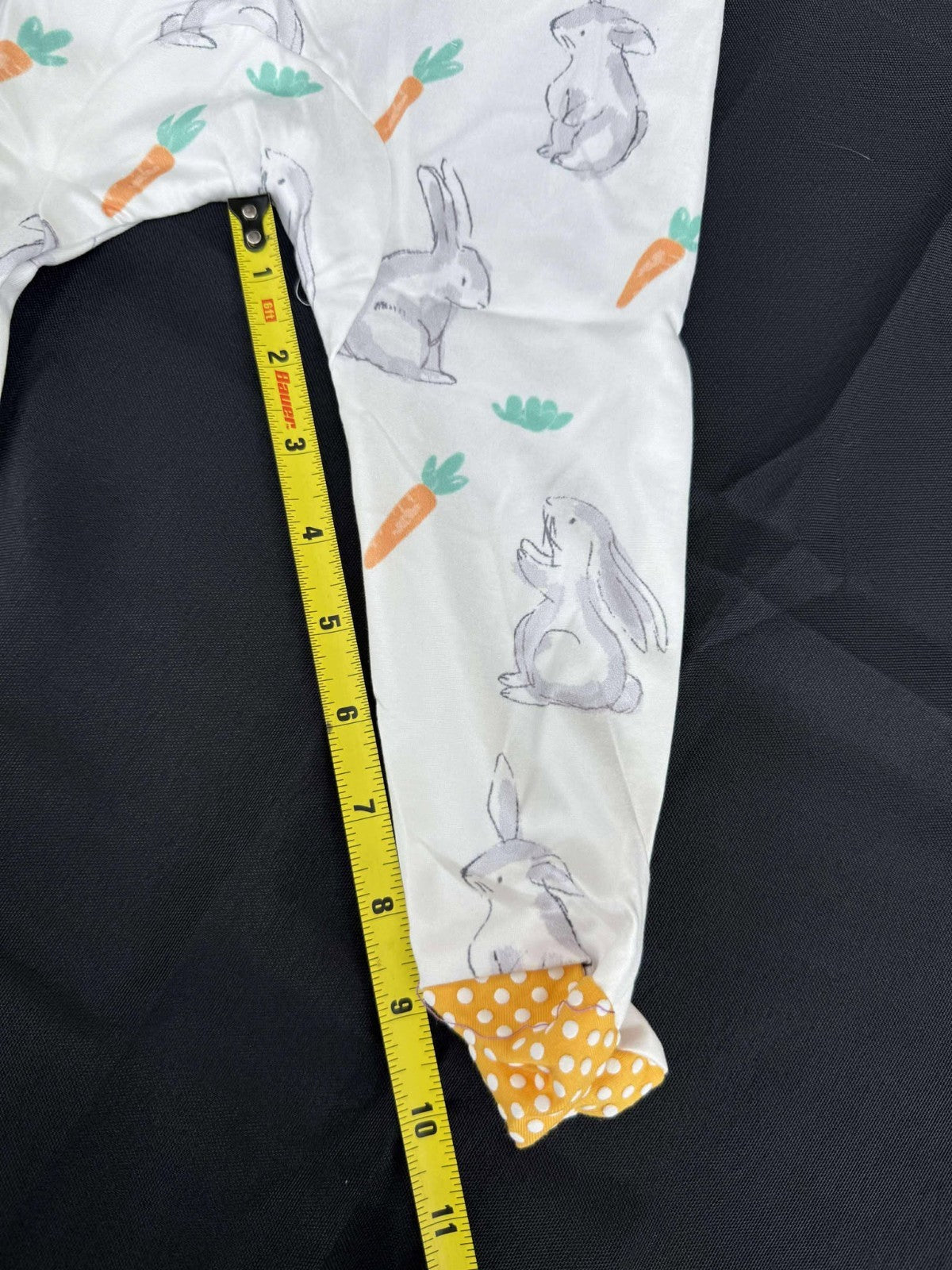 Baby Girls Easter Infant Footies Romper