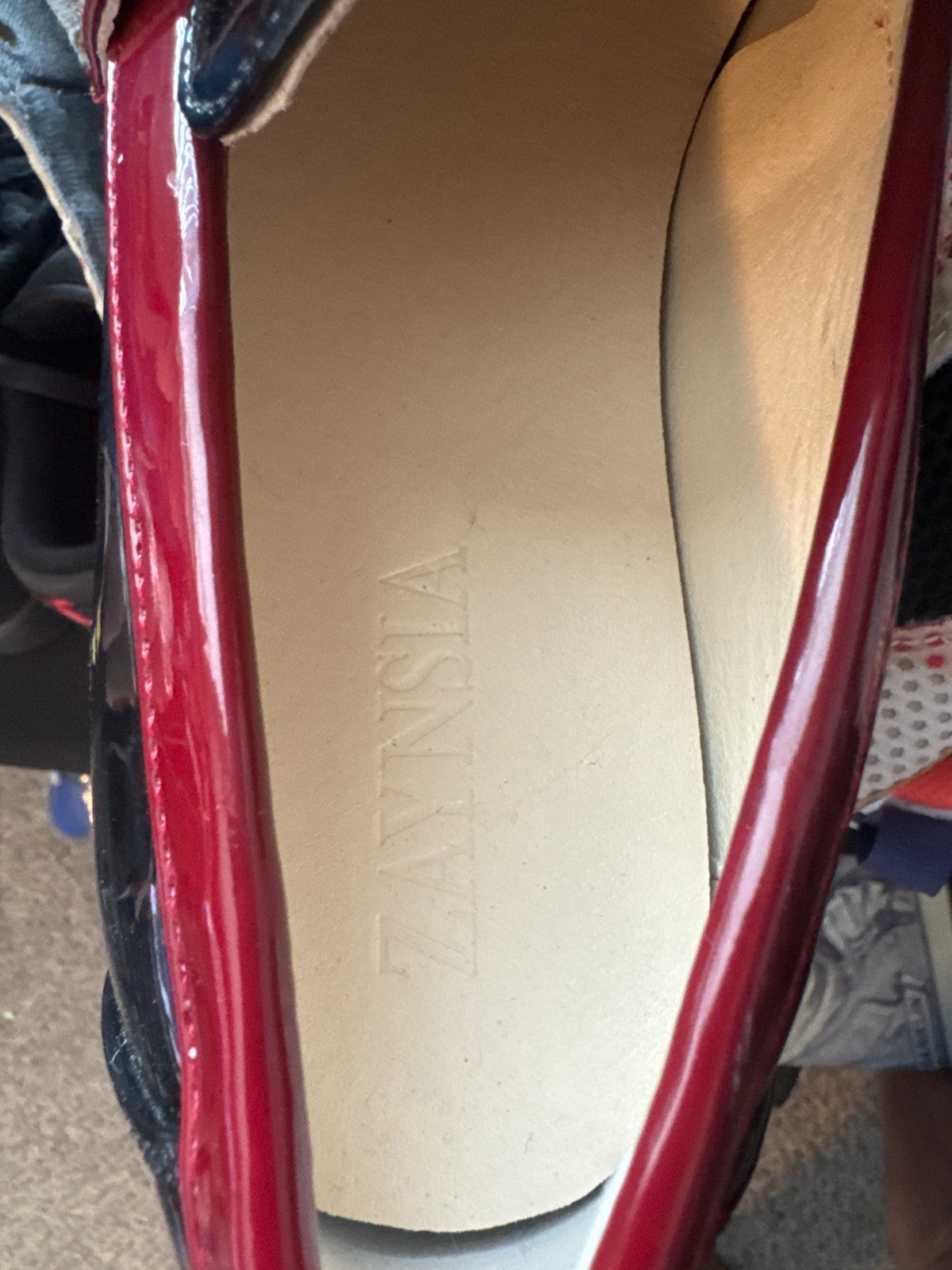 New Zaynsia Platform Women's Loafer Patent Leather Chunky Loafer 9.5W