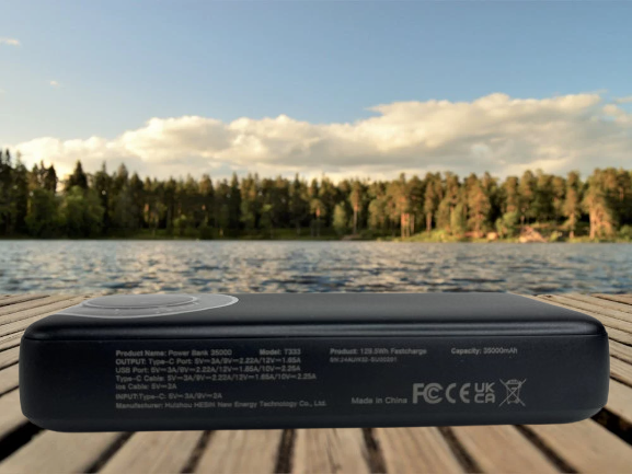 Znoyaf T333 Black 3500mAh Capacity Portable Power Bank With User Manual