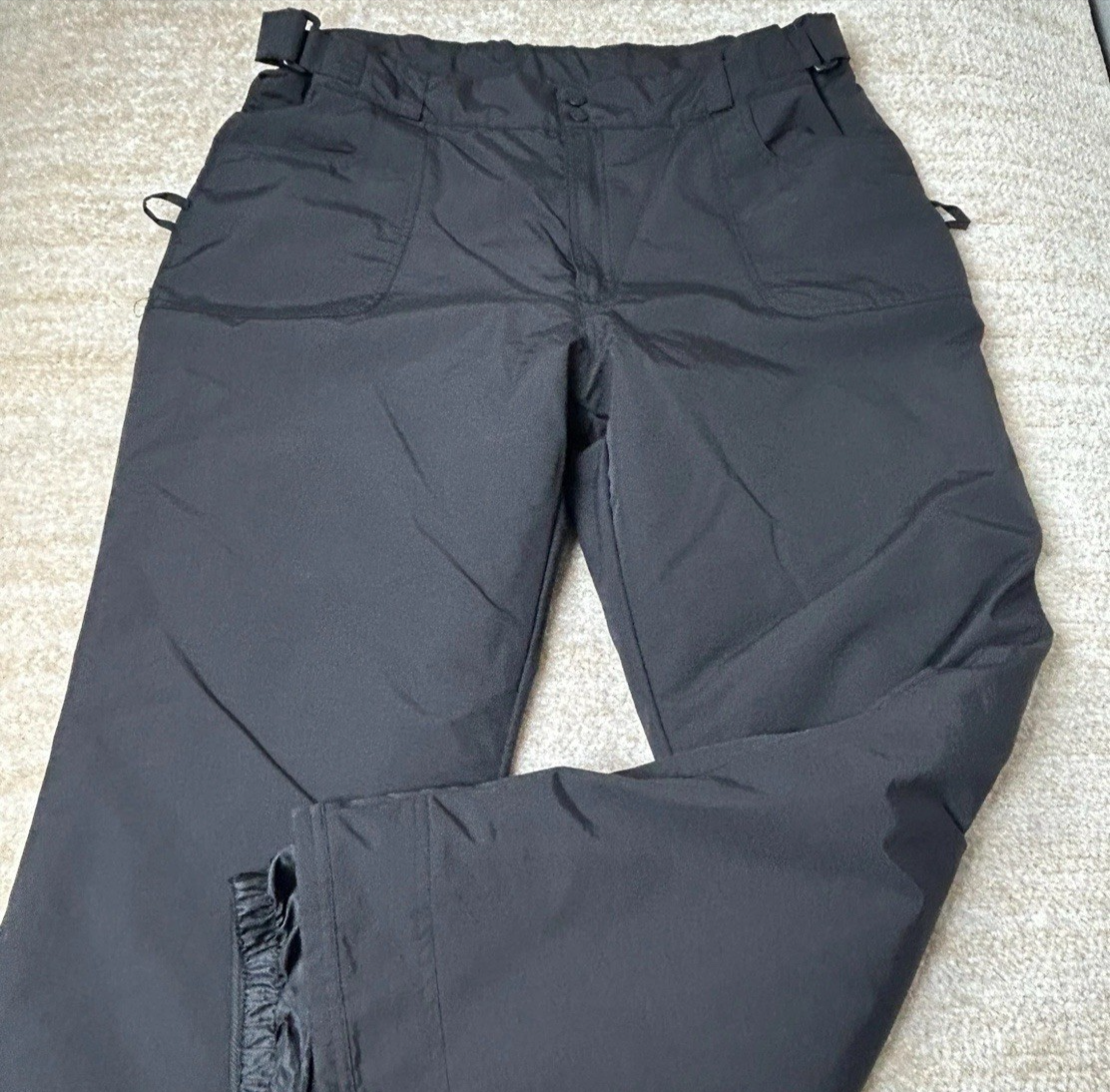 Mountain Tek Snow Pants Mens XXXL Black Insulated Adjustable Waist Insulated