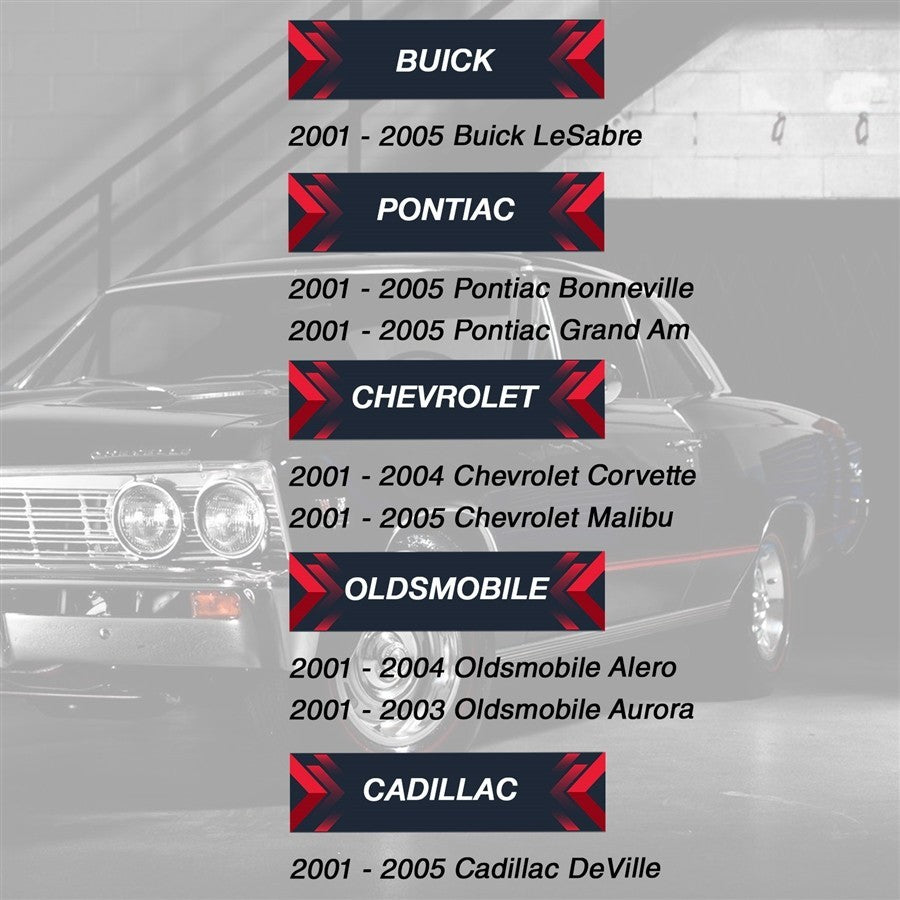 New Keyless Entry Remote Key Fob for Cadillac, Oldsmobile, Pontiac, Buick, Chevy