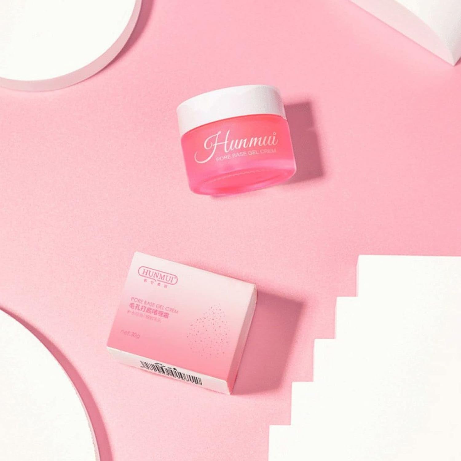 Hunmui Face Primer Pore Base Gel Cream, Magical Perfecting Base, Anti-Aging