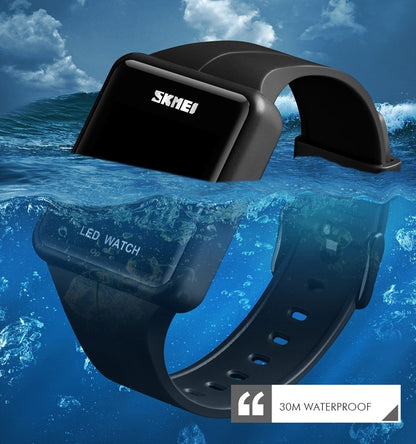Skmei 1541 LED Watch - Red Unisex
