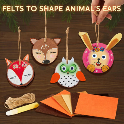 Glow In The Dark Wood Painting for Kids (Craft and Activity Set)