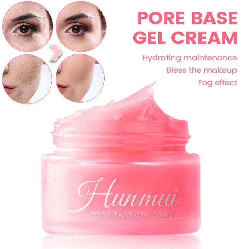 Hunmui Face Primer Pore Base Gel Cream, Magical Perfecting Base, Anti-Aging