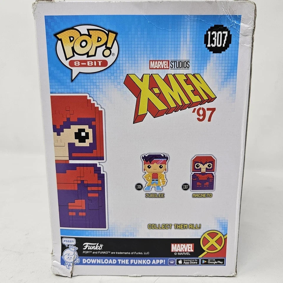 Funko Pop! 8-Bit X-Men 97 Magneto -1307 Target Exclusive Bobblehead Vinyl Figure