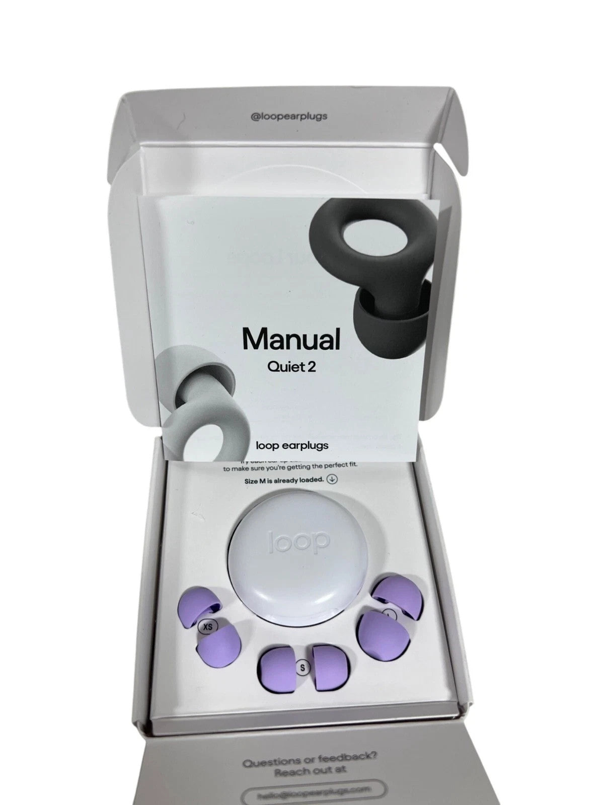 Loop Quiet 2 Ear Plugs Ultra-Comfy Reusable Noise-Reducing, Sleep, Deep Focus