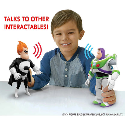 Interactables Disney Pixar 7" Syndrome Action Figure Interactable Talking Toy