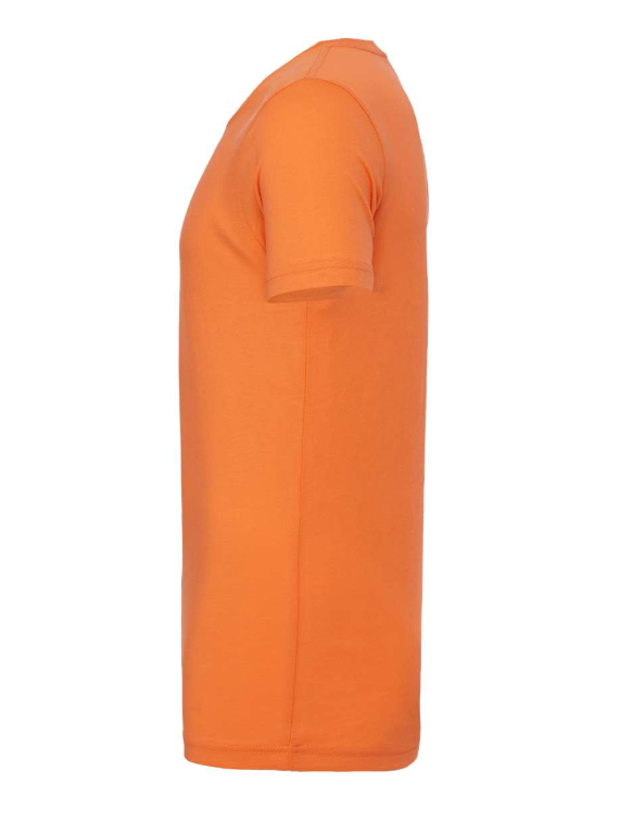 Bella + Canvas Burnt Orange Jersey Tee (3001) of Naughty Ghost for Halloween