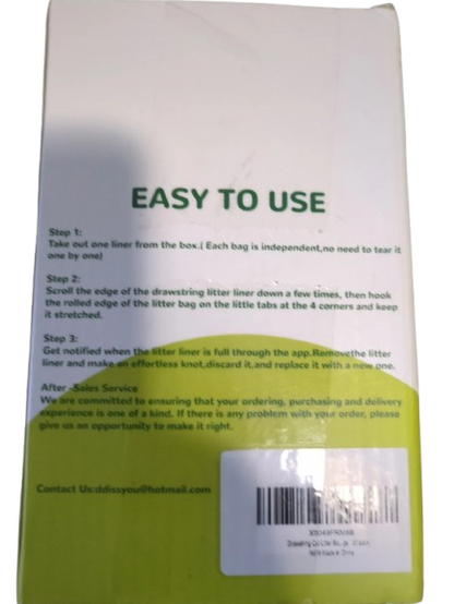 2 - 30 Pack Cat Litter Liners /Refills - Bags Compatible with Litter Boxes