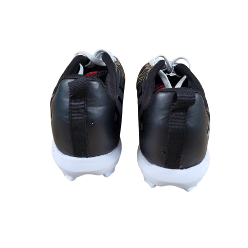 Rawlings Savage Low Men’s Baseball Cleats Black/White Lace-Up Size 13D