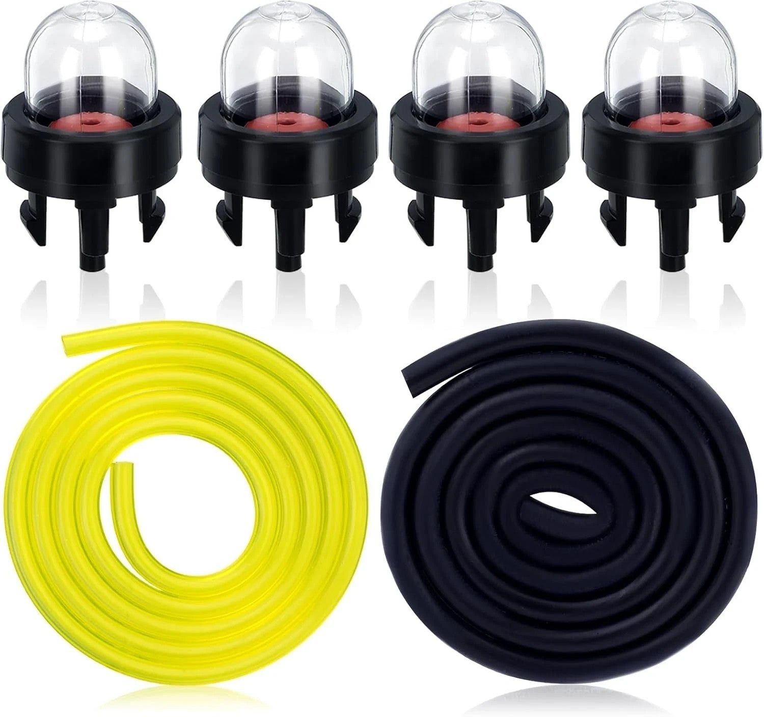 Hipa 4 Pack 12318139130 Primer Bulb Trimmer Blower with Fuel Line