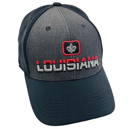 Top of the World Louisiana Lafayette Ragin' Cajuns One Fit Stretch Hat Black