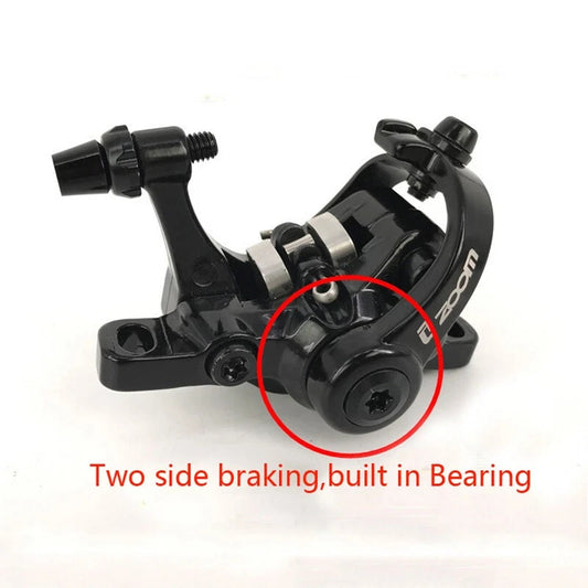 BUCKLOS Mountain Bike Mechanical Disc Brake Caliper with Adapter and 160mm