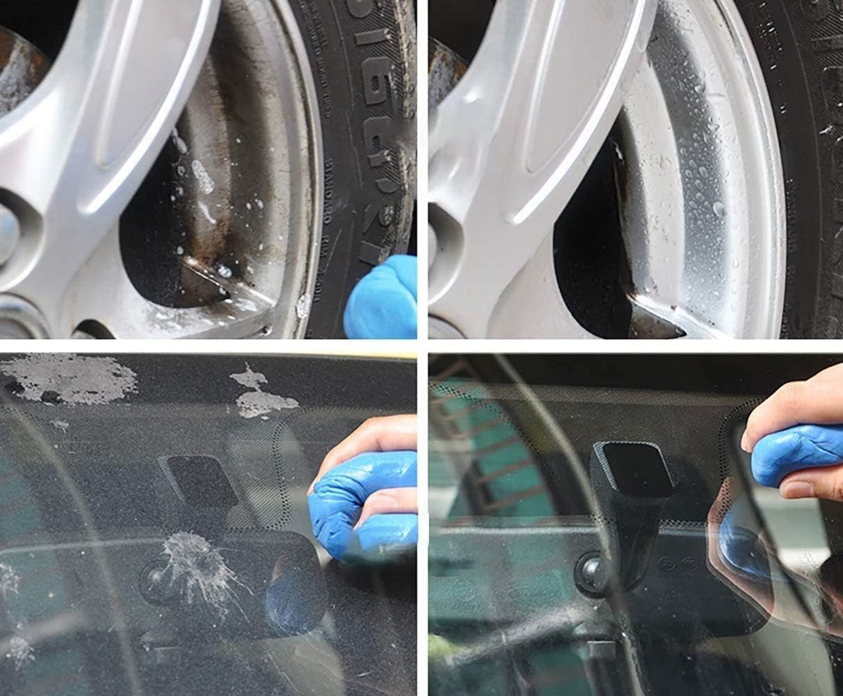 Car Clay Bar, Detailing Clay Bar 2PCS 100g Auto Magic Clay Bar Blue