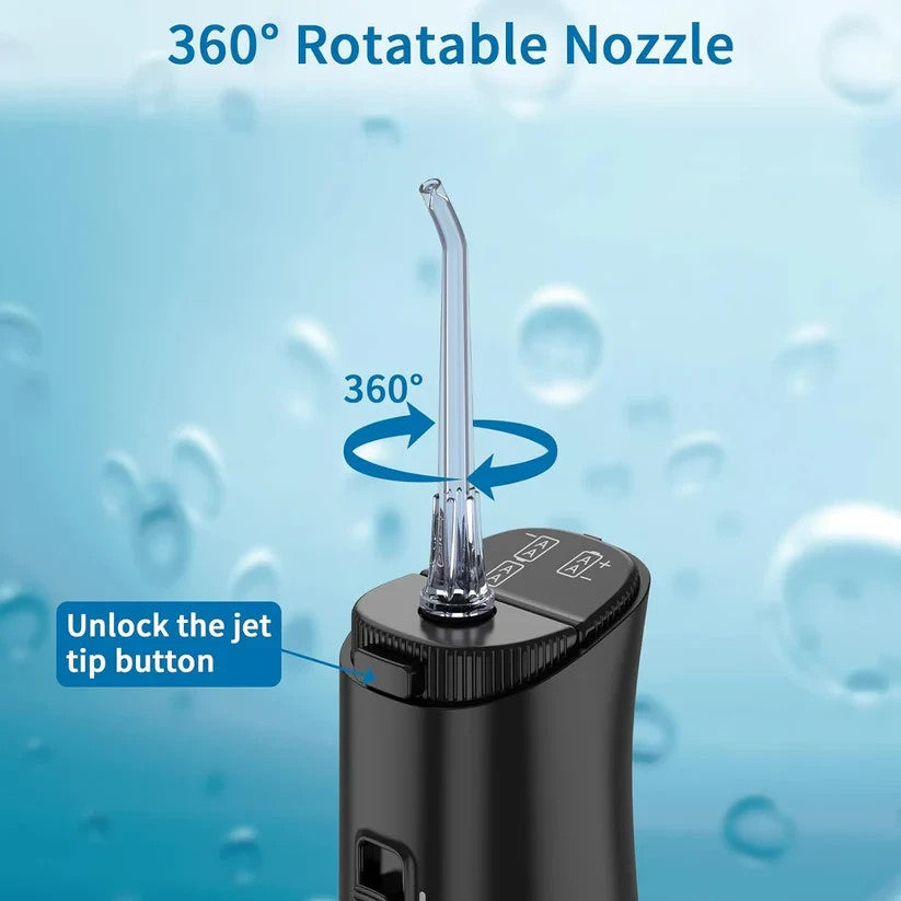 Factory Sealed Sawgmore Portable Oral Irrigator FC5230 Black Dental Water Floss