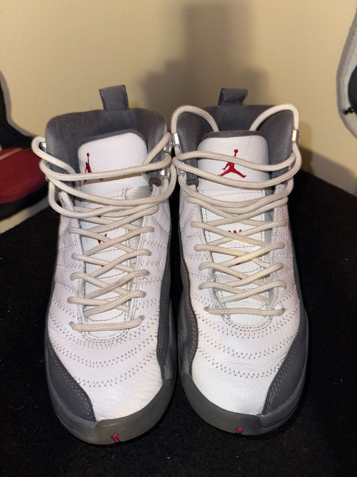 Nike Jordan 12 Retro BG ,Dark Grey, US 4Y, Basketball, Unisex, Midtop