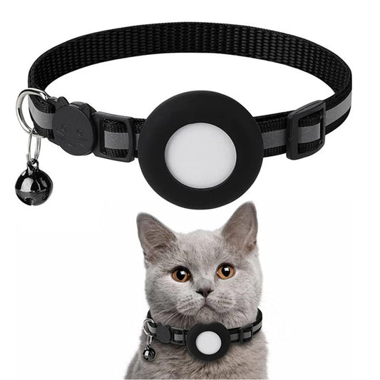 Cat collar for Airtag, Pet Bluetooth Locator Tracker Tracking Anti-Lost Device