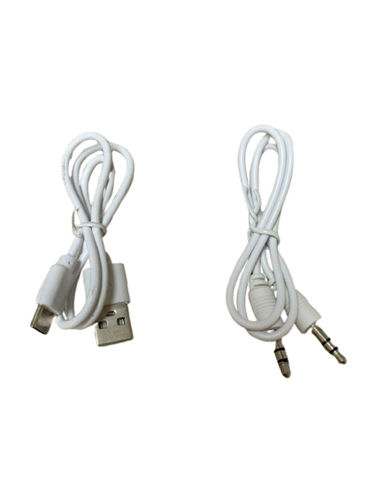 Booms Box Portable Bluetooth Speaker with Side LED Light Effects