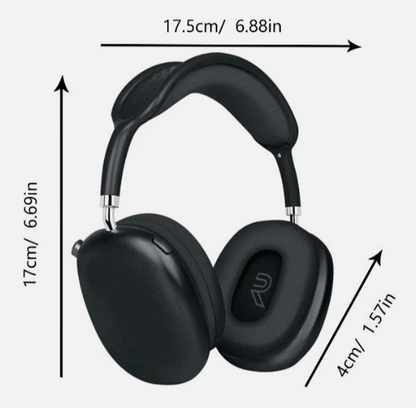 Factory Sealed P9 Plus Bluetooth Headphones,  Noise Canceling, Over-Ear