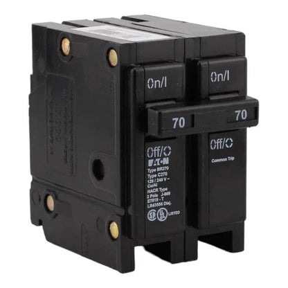 EATON BR270 70 Amp 2 Pole 120/240V TYPE BR Circuit Breaker