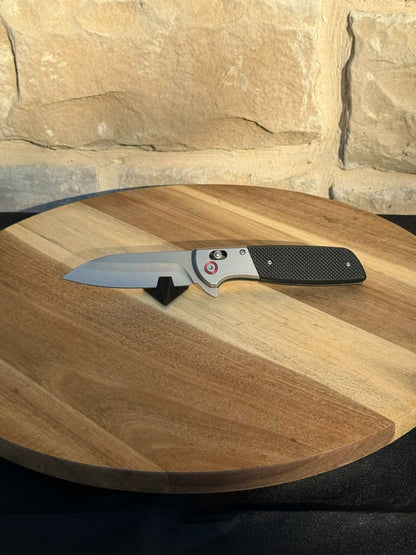 ElitEdge 10A107BK Crossbar Lock Knife Assist Open Handles