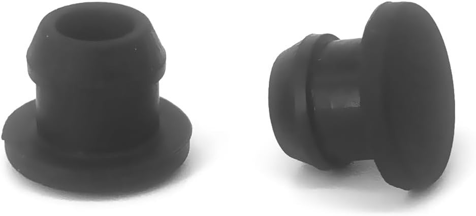 Alamic 0.32" (8mm) Silicone Hole Plugs – 20 Pack