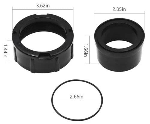 R0327301 Union Kit Set Compatible Jandy FloPro FHPM Series Pumps 2 pack