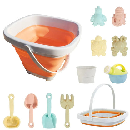 Kids Beach Sand Toys Set with Shovel & Bucket – Outdoor Summer Play Tools