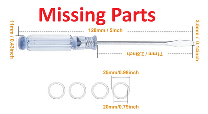 9" x 36 Teeth Weed Eater Blades and 3 Teeth Brush Cutter Blade with Adapter