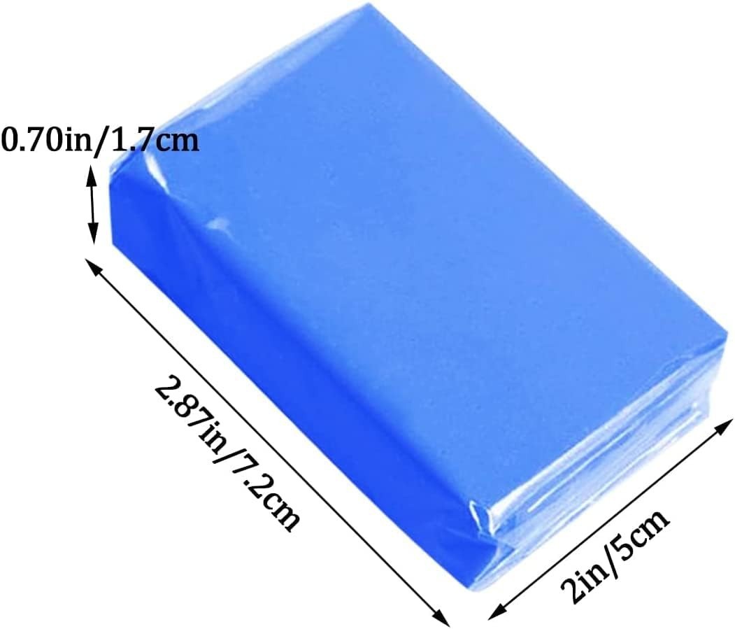 Car Clay Bar, Detailing Clay Bar 2PCS 100g Auto Magic Clay Bar Blue