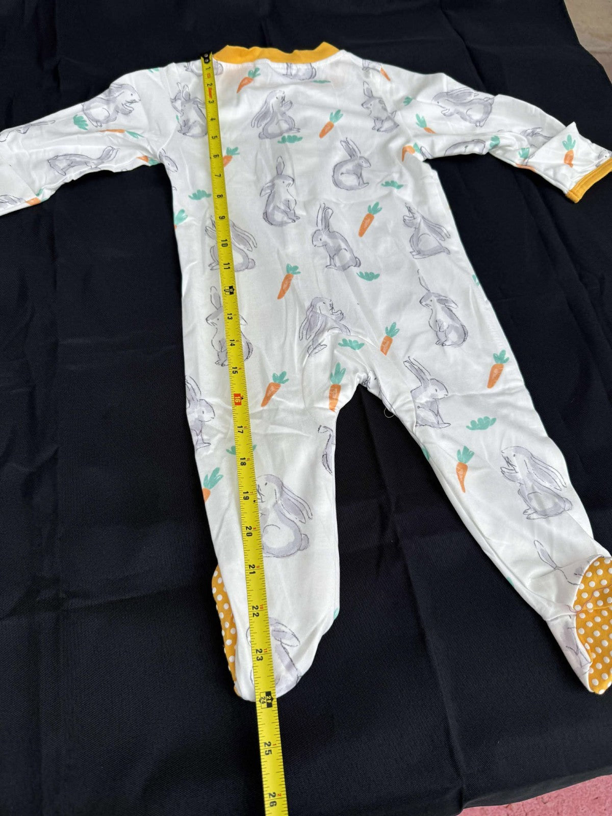 Baby Girls Easter Infant Footies Romper