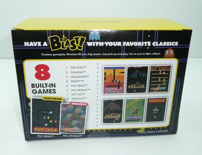 Bandai Namco Flashback Blast PAC-MAN 8 Built-In Games Retro Classic HDMI Pacman