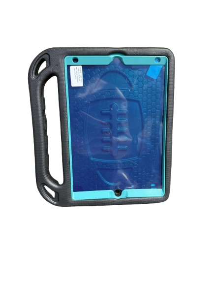 Football Ipad Shockproof Case With Built In Screen Protector Top Handle & Stand
