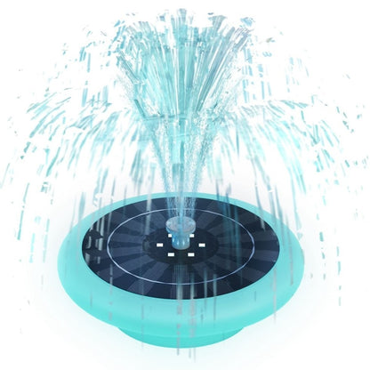 💦 Solar Floating Pool Fountain with RGB LED Lights + 6 Spray Nozzles – Garden