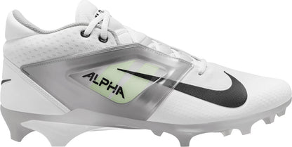 Nike Alpha Menace 4 Pro Men's 9 Football Cleats White/Photon Dust FD7037-100