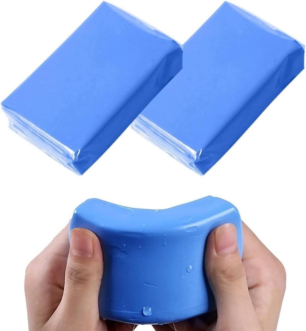Car Clay Bar, Detailing Clay Bar 2PCS 100g Auto Magic Clay Bar Blue