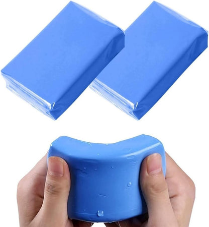 Car Clay Bar, Detailing Clay Bar 2PCS 100g Auto Magic Clay Bar Blue