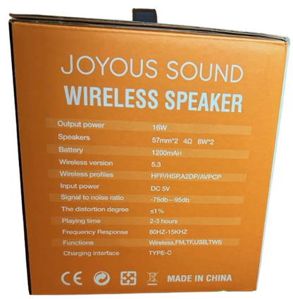 Brand New XTRMM4 MINI RGB Wireless Speaker, Bluetooth, Waterproof Portable