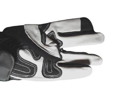 Pugs Work Gloves – 2 Pairs, Leather, Sizes L & XL