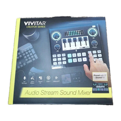 Vivitar Creator Series Audio Stream Sound Mixer