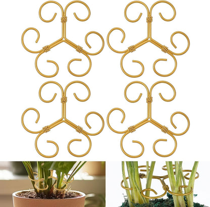 4 Pcs Stem Supports for Indoor Plants Plant Accessories Indoor Plant Stabilizer