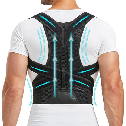 New Small Back Brace and Posture Corrector for Men, Women, Unisex
