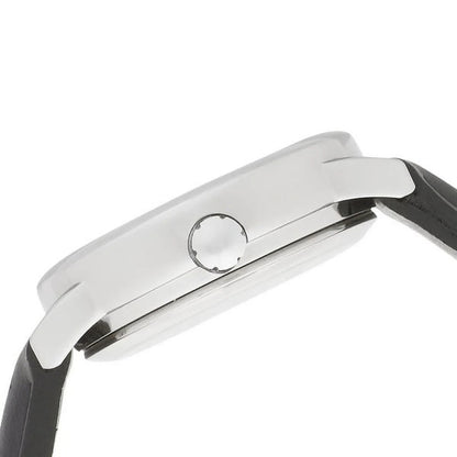 New Timex T2H331 Women's Classic Design Black Leather Watch, Indiglo, Date, 25mm