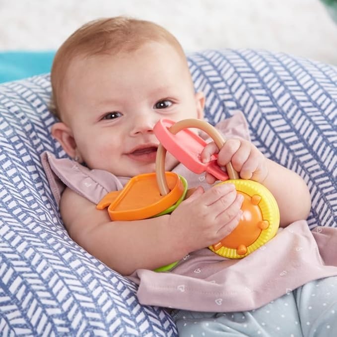 Playskool My Own Keys Baby Sensory Teething Toy Textures and Sound F4435