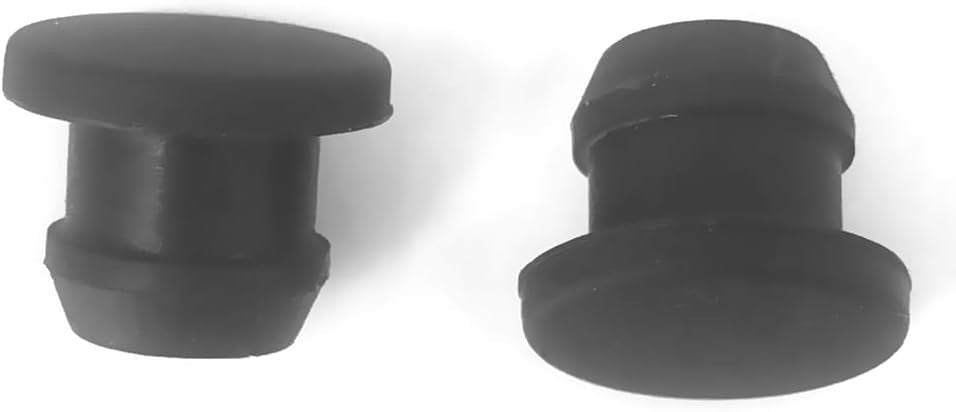 Alamic 0.32" (8mm) Silicone Hole Plugs – 20 Pack