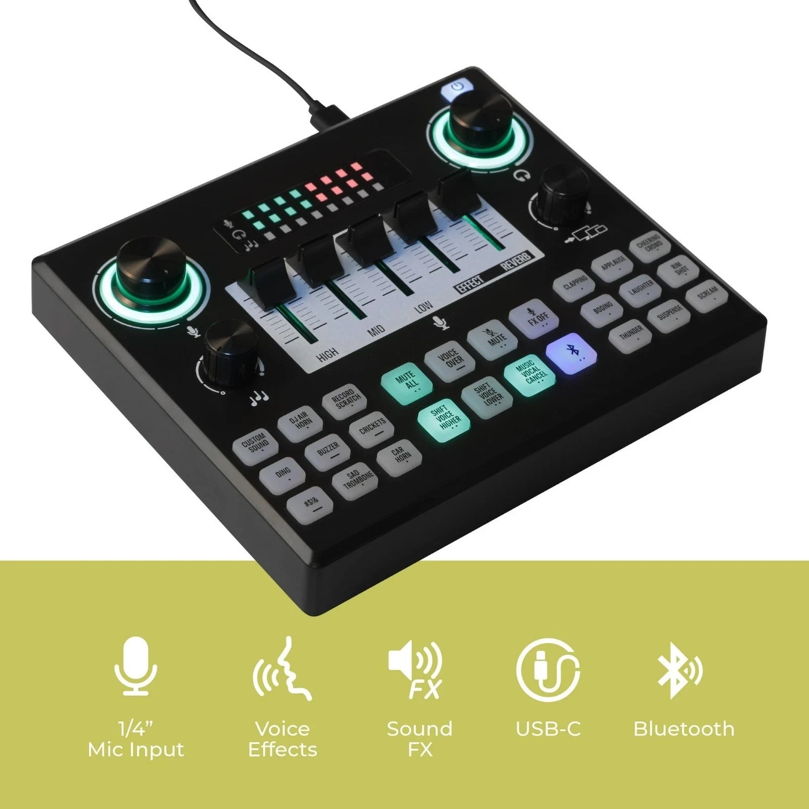 Vivitar Creator Series Audio Stream Sound Mixer