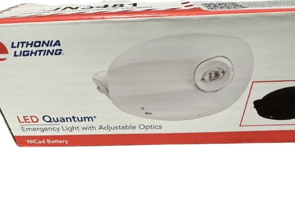 Lithonia Lighting ELM2L UVOLT LTP SDRT M12 Quantum LED Emergency Light, Self Dia