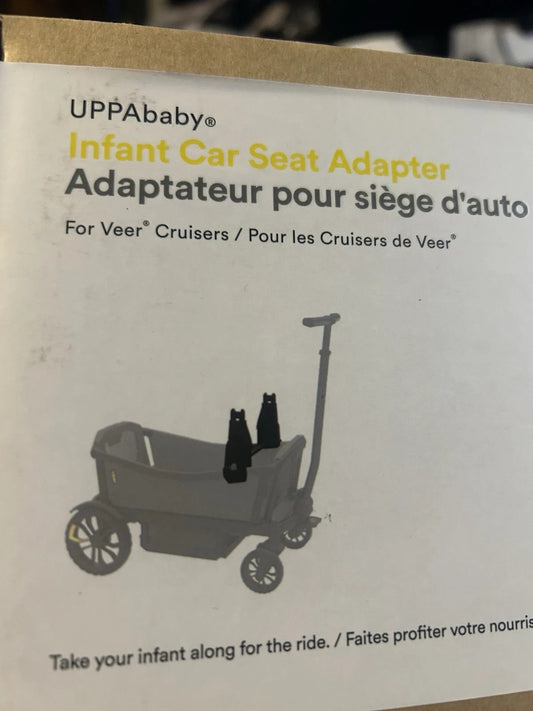 Infant Car Seat Adapter for Veer Cruiser (Compatible with UPPAbaby, Cruise 2)