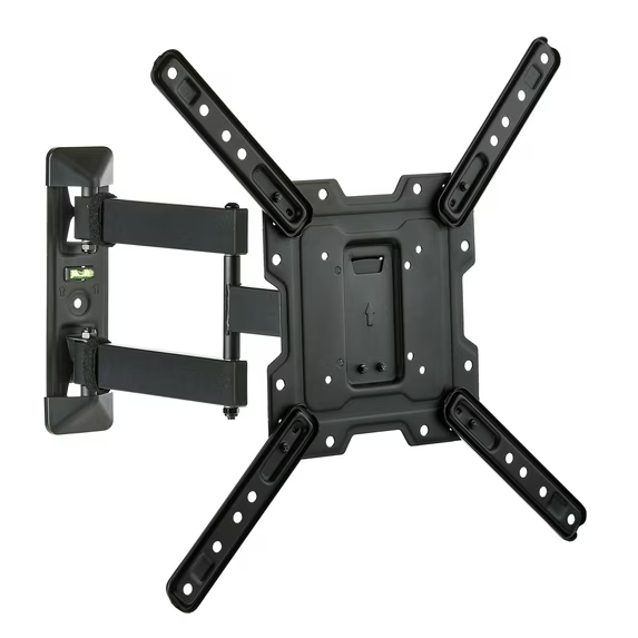 Hang Onn Full Motion TV Wall Mount 19"-50" w/90° Swivel and 15° Tilt